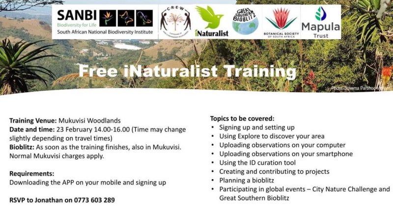 Mukuvisi-Woodlands-FREE-iNaturalist-App-Training